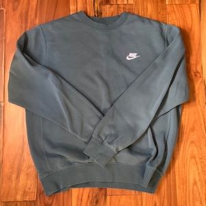 Nike Women’s Blue Crewneck Sweatshirt Top M Medium EUC